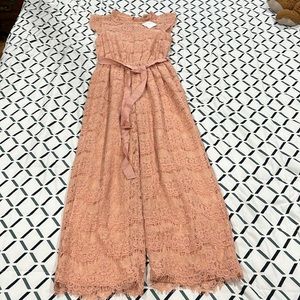 Blush girl dress